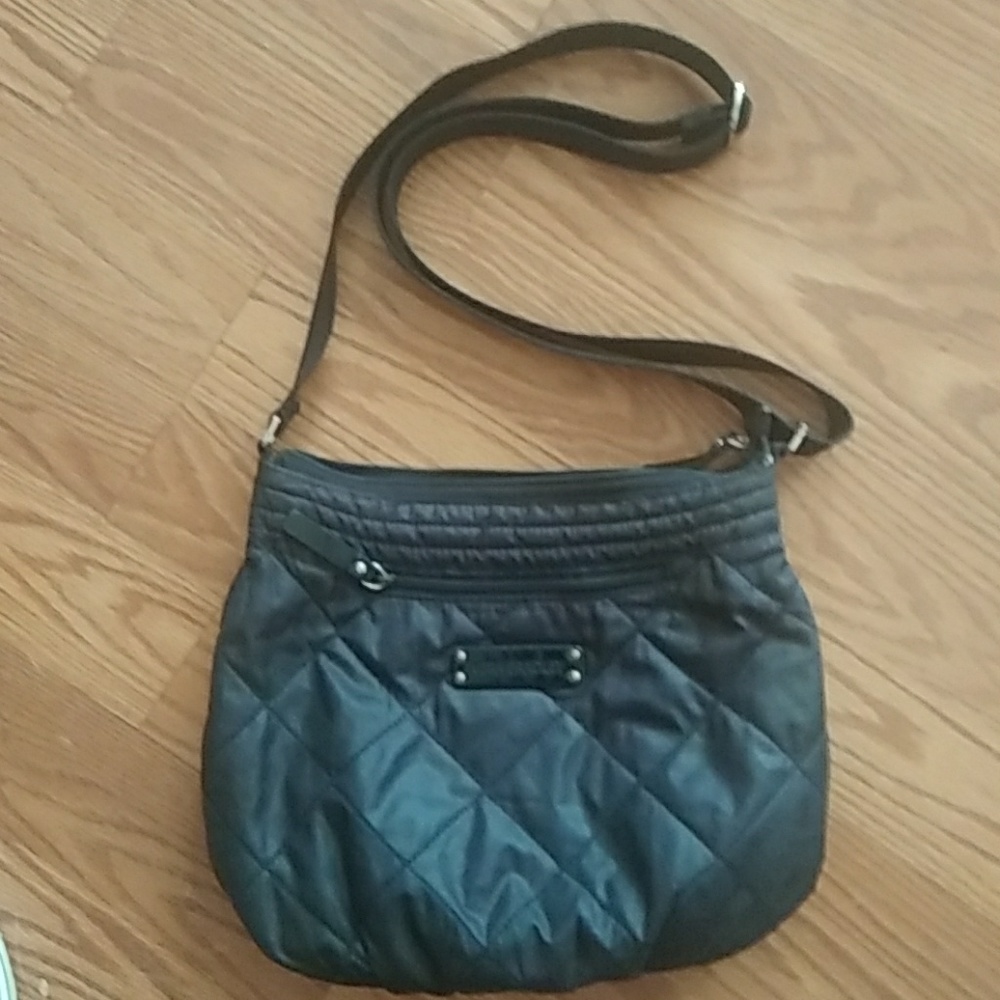 Vera Bradley Black Nylon Crossbody